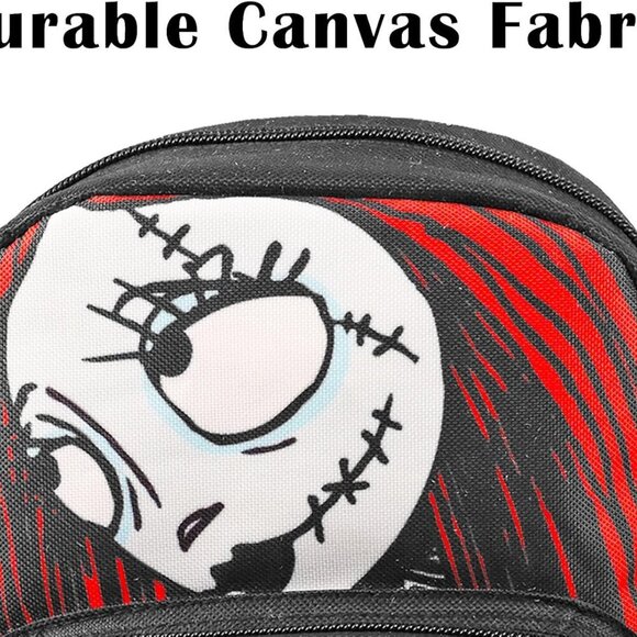 Nightmare Before Christmas Sally Canvas Mini Backpack with Front Pocket - Picture 6 of 9